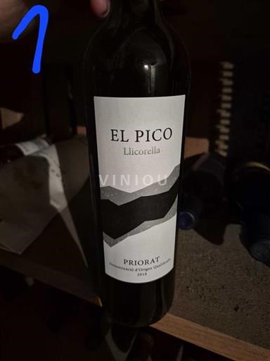 Katalánsko Priorat El Pico Llicorella 2018