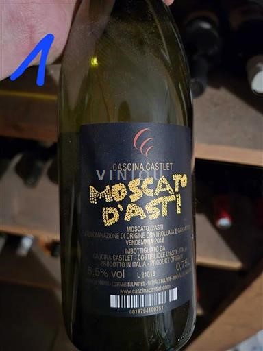 Piemont Dolcetto d'Asti Cascina Castle't Moscato d'Asti 2018