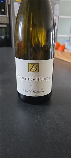 Bourgogne Pouilly-fuissé Grand Cru David Bienfait 2022