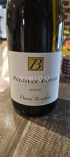 Burgundi Pouilly-fuissé Grand Cru David Bienfait 2022