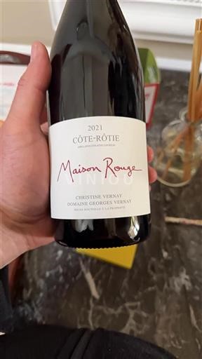 Rhône-dalen Côte-rôtie Georges Vernay Maison Rouge 2021