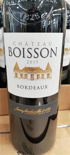 Bordeaux Grand Cru Château Boisson 2019