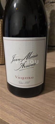 Rhônen laakso Vacqueyras Jeanmarie Arnoux 2022