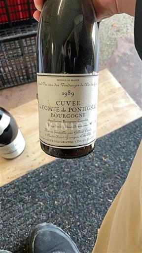 Bourgogne Cuvée Du Comte De Pontignac 1989