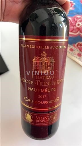 Bordeaux Haut-Médoc Cru Bourgeois Château La Rose Trintaudon 2017