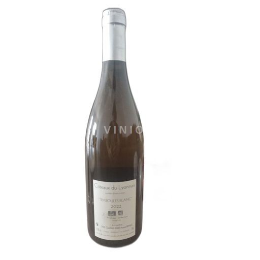 Vin Blanc sec Traboules Blanc Clusel-Roch 2022 France Lyonnais Coteaux-du-Lyonnais AOC