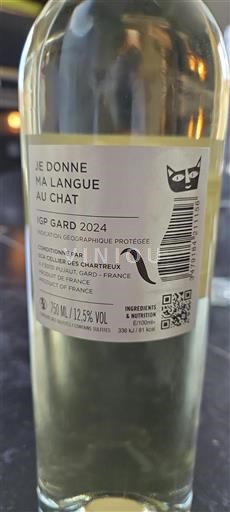 Languedoc-Roussillon Gard Cellier Des Chartreux Je Donne Ma Langue au Chat 2024
