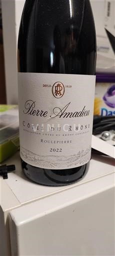 Valle del Rodano Côtes-du-Rhône Pierre Amadieu Roulepierre 2022