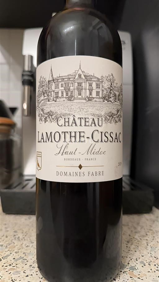 Bordeaux Haut-Médoc Château Lamothecissac 2019