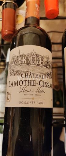 Bordeaux Haut-Médoc Château Lamothecissac 2019