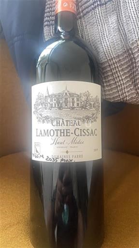 Bordeaux Haut-Médoc Château Lamothecissac 2019
