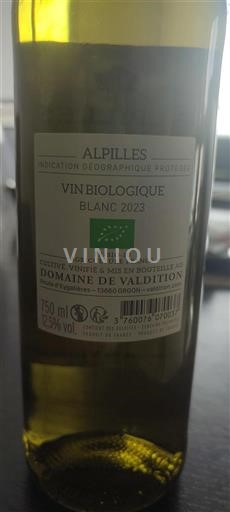 Alpy a Rhonské oblasti Alpilles Domaine Valdition 2023