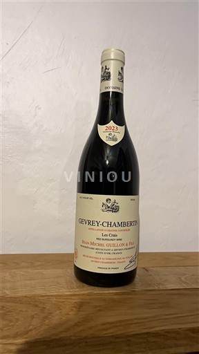 Bourgogne Gevrey-chambertin Jeanmichel Guillon & Fils Les Crais 2023