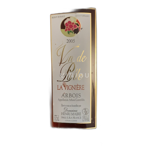 Jura Arbois Henri Maire La Vignière 2005