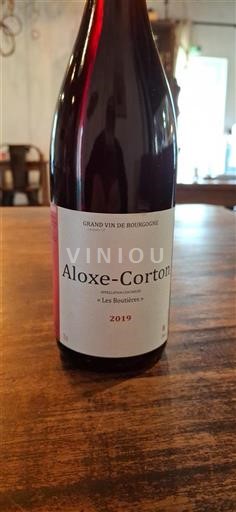 Borgoña Aloxe-Corton Les Boutières 2019