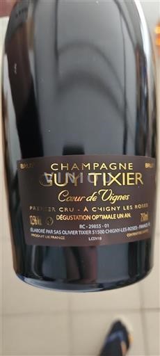 Champaña No especificado Guy Tixier Cœur de Vignes 2024