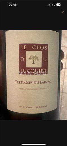 Languedoc Terrasses-du-Larzac Le Clos Du Lucquier 2022