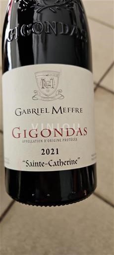 Rhône Valley Gigondas Gabriel Meffre Sainte-Catherine 2021