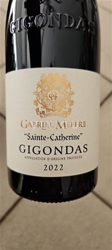 Rhône Valley Gigondas Gabriel Meffre Sainte-Catherine 2022