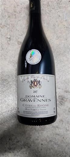 Rona dolina Côtes-du-Rhône Domaine Des Gravennes Marie Louise 2007