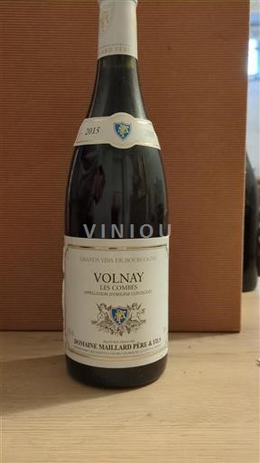 Burgundi Volnay Domaine Maillard Père & Fils Les Combes 2015