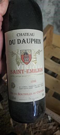 Bordeaux Saint-Émilion Château Dauphin 1996