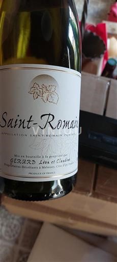 Borgogna Saint-Romain Gérard Léon Et Claudine Senza annata