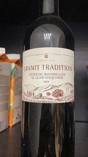 Roussillon Ospecificerad Les Vignerons De Maury Granit Tradition 2018