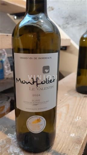 Bordeaux Blaye Côtes de Bordeaux Château Monfollet Le Valentin 2024