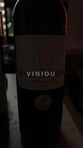 Bordeaux Ni doloceno Château Moulin Du Terrier 2018
