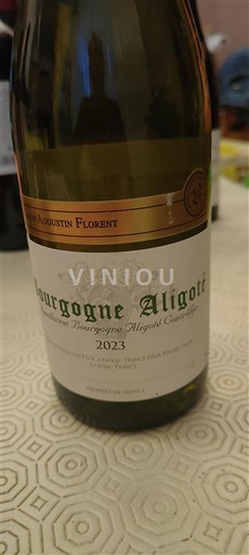 Bourgondië Bourgogne Aligoté Augustin Florent 2023