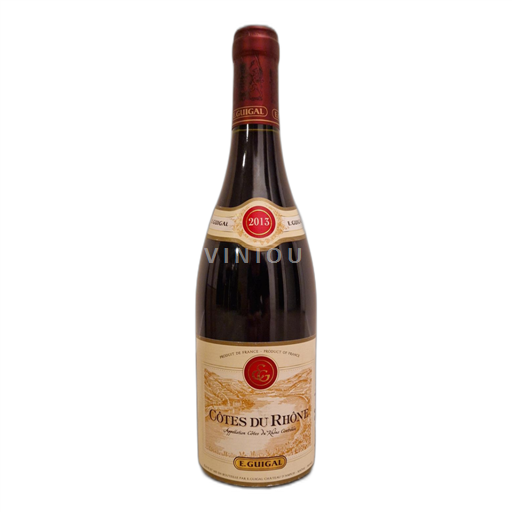 Rhônedalen Côtes du Rhône E. Guigal Icke årgångsbetecknad