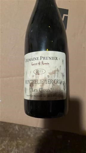 Bourgogne Không được chỉ định Premier Cru Domaine Prunier Les Clous 2019