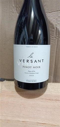 Languedoc a Roussillon Pays d'Oc Foncalieu Le Versant 2022