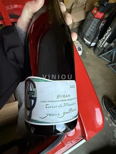 Alpi e Paesi Rodaniani Collines Rodanesi Domaine Jeanne Gaillard Terres de Mandrin 2022