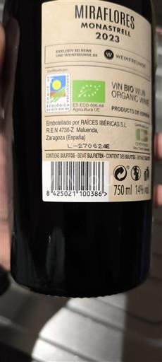 Aragonien Nicht spezifiziert Raices Ibericas S.l MONASTRELL 2023