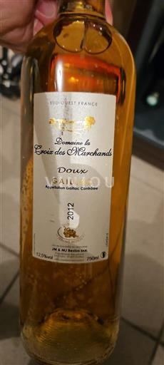 Sud-Ovest Gaillac Domaine La Croix Des Marchands Doux 2012