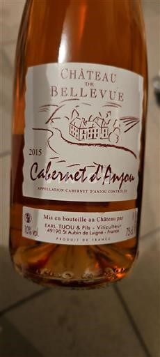Loirevallei Cabernet d'Anjou Domaine Bellevue 2015