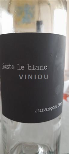 South West Jurançon Juste Le Blanc 2023