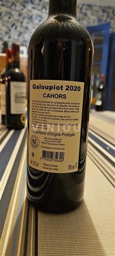 Sud-Ovest Cahors Galoupiot 2020