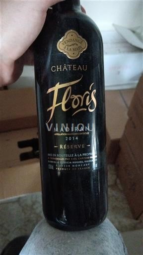 Jihozápad Madiran Château Floris Réserve 2014