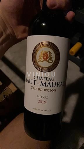 Bordéus Médoc Cru Bourgeois Château Haut Maurac 2019
