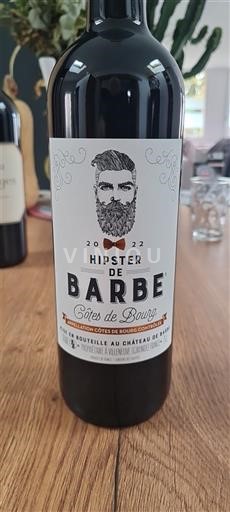 Bordeaux Côtes-de-bourg Château Barbe Hipster de Barbe 2022