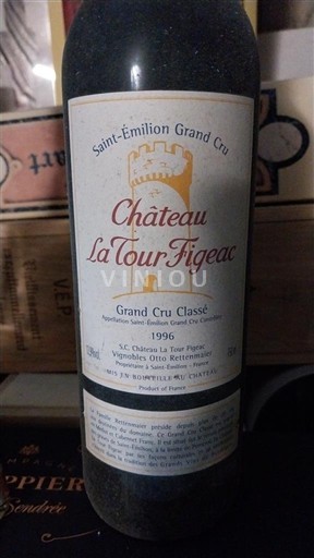 Bordeaux Saint-Émilion Grand Cru Grand Cru Château La Tour Figeac 1996