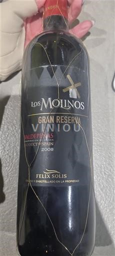 Castilla-La Mancha Valdepeñas Los Molinos Gran Reserva 2008