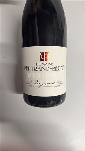 Languedoc Fitou Domaine Bertrandbergé Origine 2023