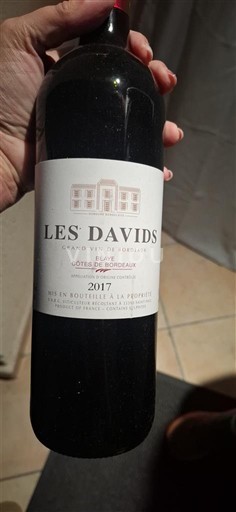 Bordeaux Blaye-côtes-de-bordeaux Les Davids 2017