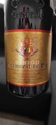 Rhône-dalen Châteauneuf-du-Pape Domaine Valmont De Peronny Vieilles Vignes 2019