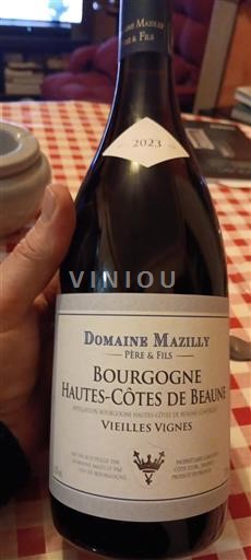 Borgoña Hautes Côtes de Beaune Domaine Mazilly Vieilles Vignes 2023