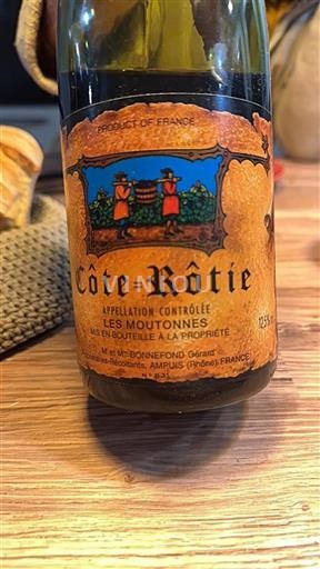 Rhônen laakso Côte-rôtie Bonnefond Les Moutonnes 2002